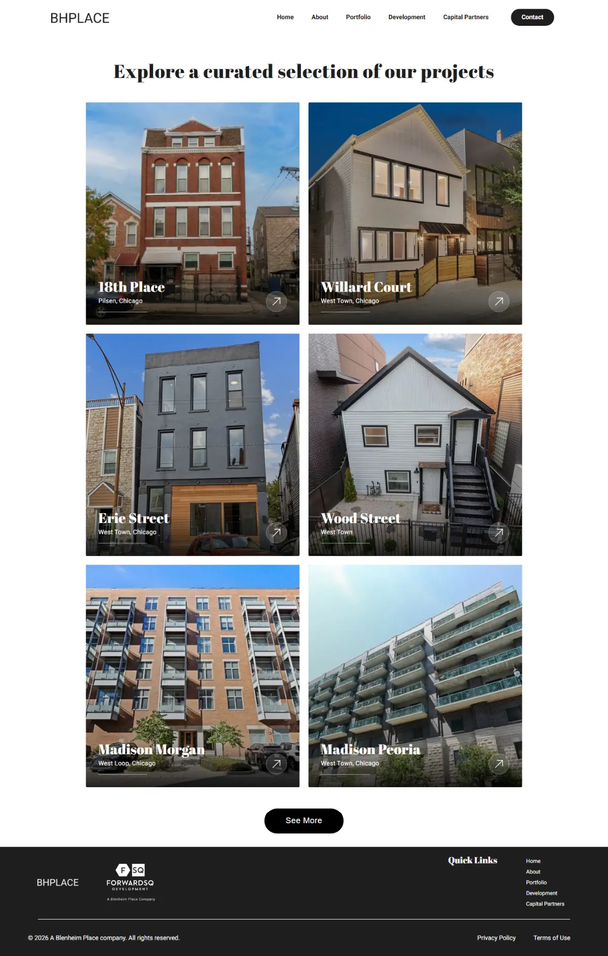 BH Place — Portfolio Page