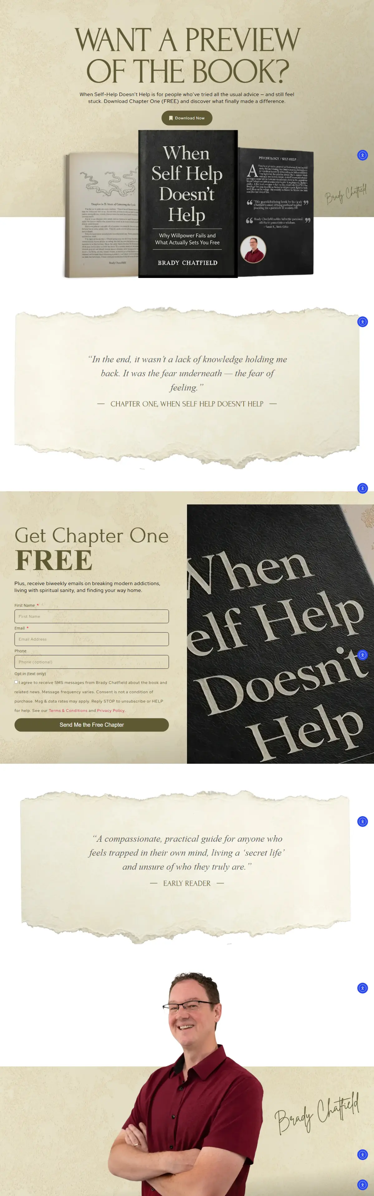 Brady Chatfield — Free Chapter Page
