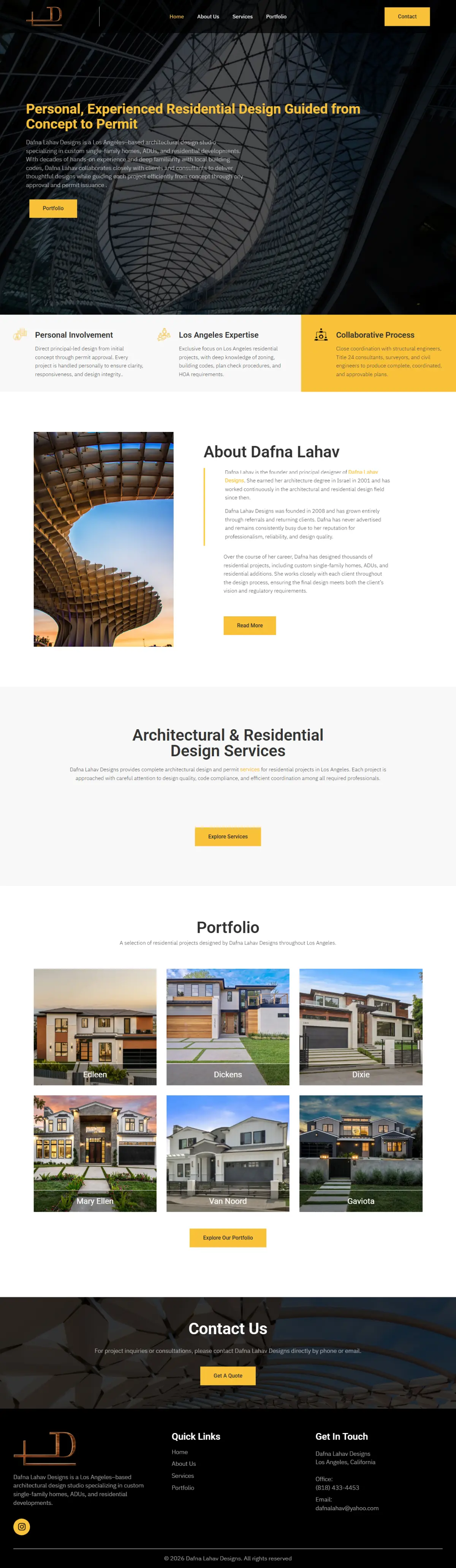 Dafna Lahav Designs — Home Page