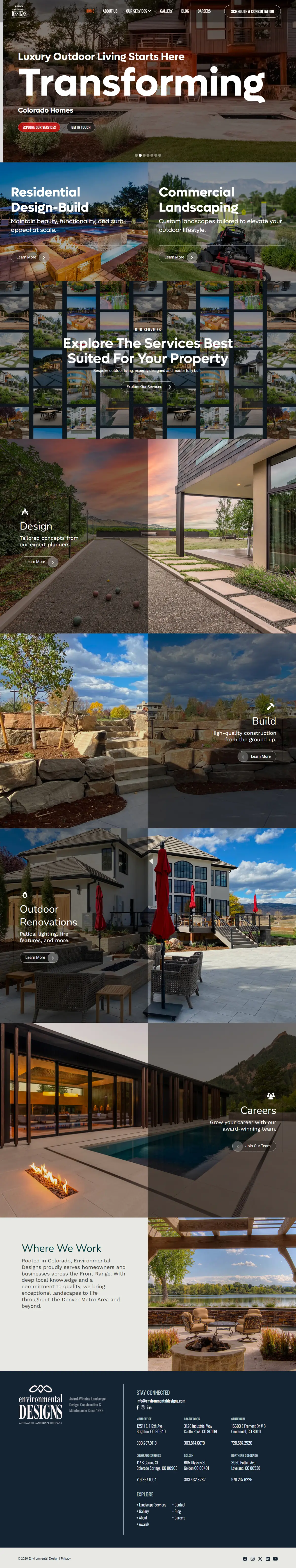 Environmental Designs — Home Page