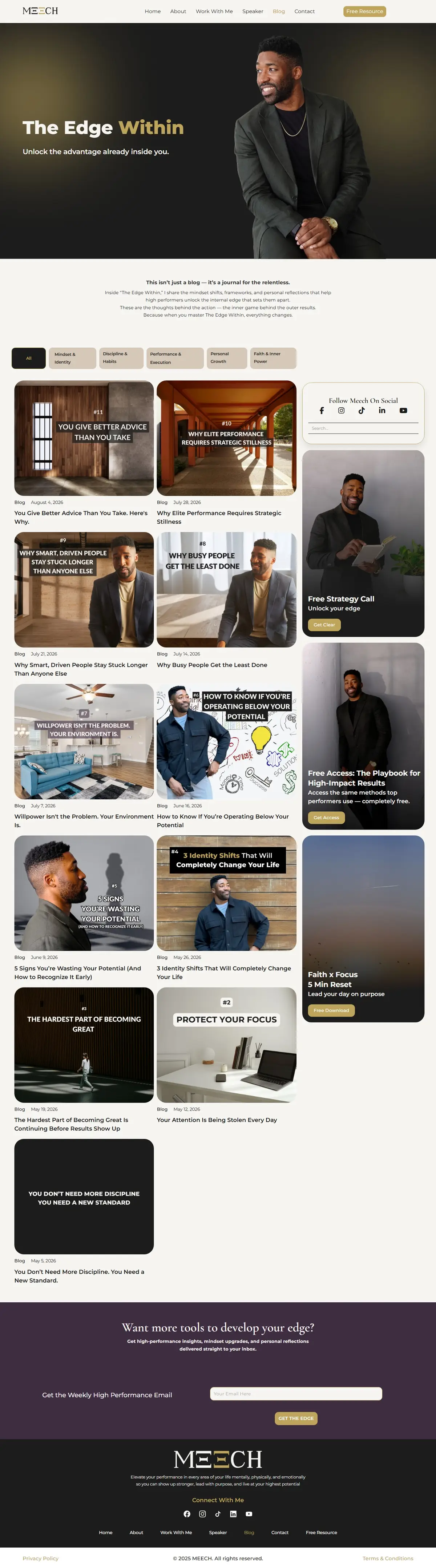 Meech Robinson — Blog Page