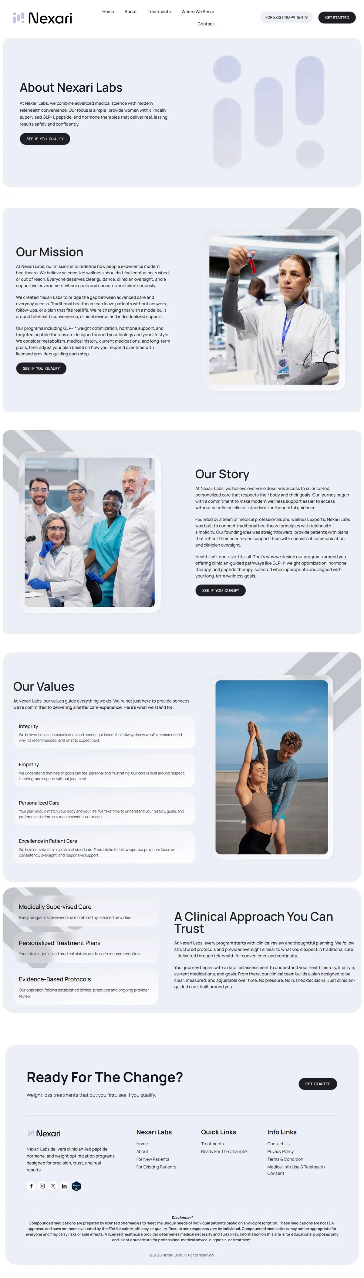 Nexari Labs — About Page